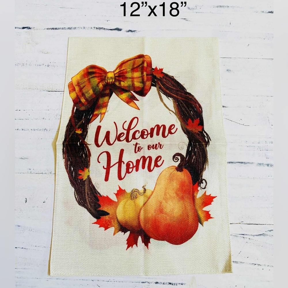 Autumn Welcome Home Garden Flag